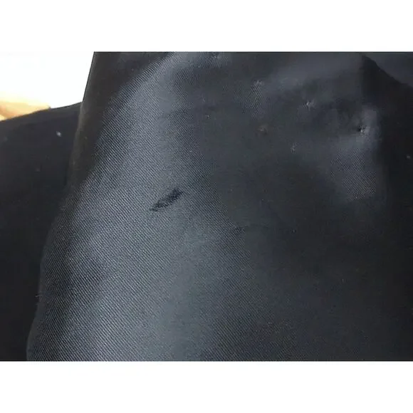 Kellwood Company Black Tiered Ruffle Dress Dark Academia Whimsigoth Size 9 READ - Picture 12 of 12